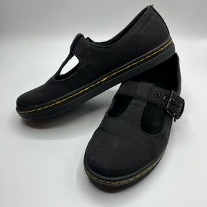 Woolwich Canvas Mary Jane Dr. Martens